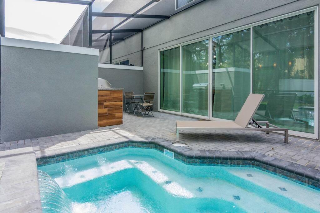Beautiful Four Bedrooms Townhouse With Splash Pool At Le Reve Resort คิสซิมมี ภายนอก รูปภาพ