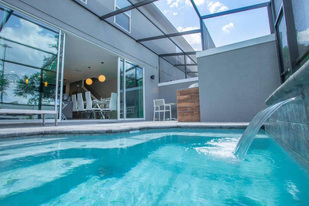 Beautiful Four Bedrooms Townhouse With Splash Pool At Le Reve Resort คิสซิมมี ภายนอก รูปภาพ